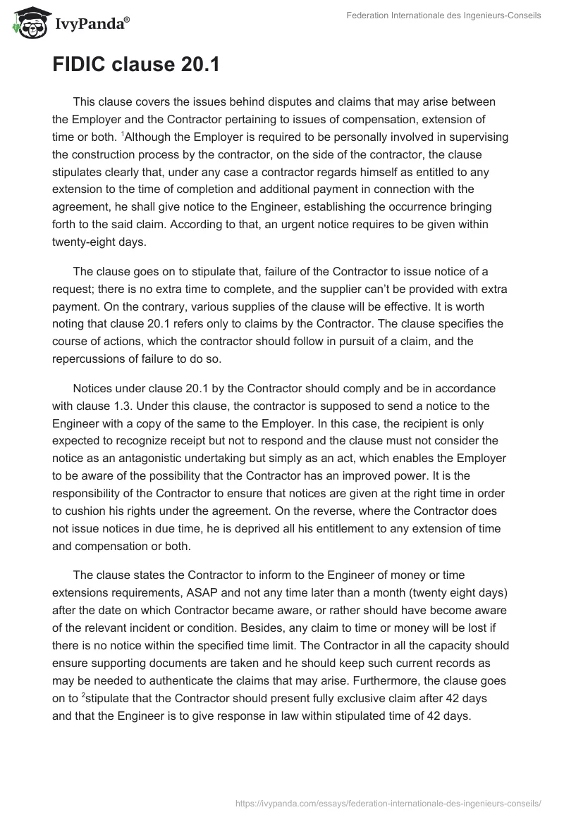Federation Internationale des Ingenieurs-Conseils. Page 2