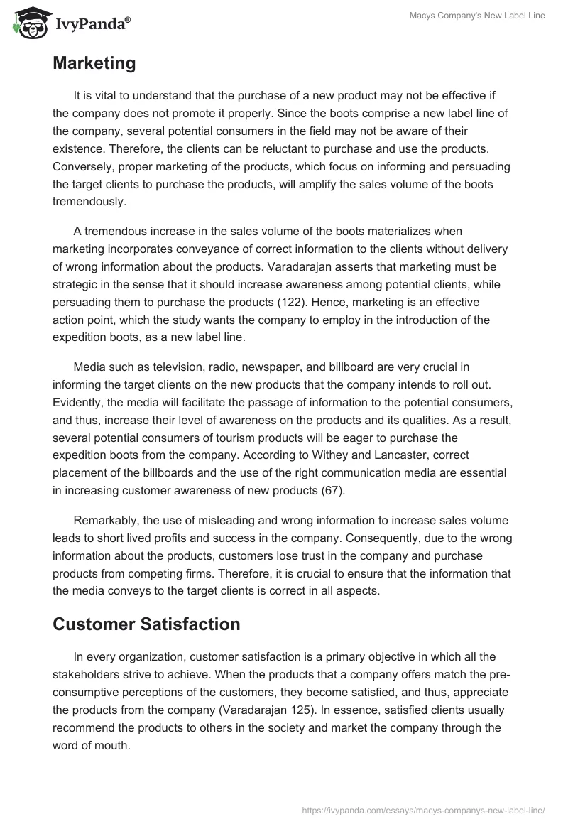 Macys Company's New Label Line. Page 3
