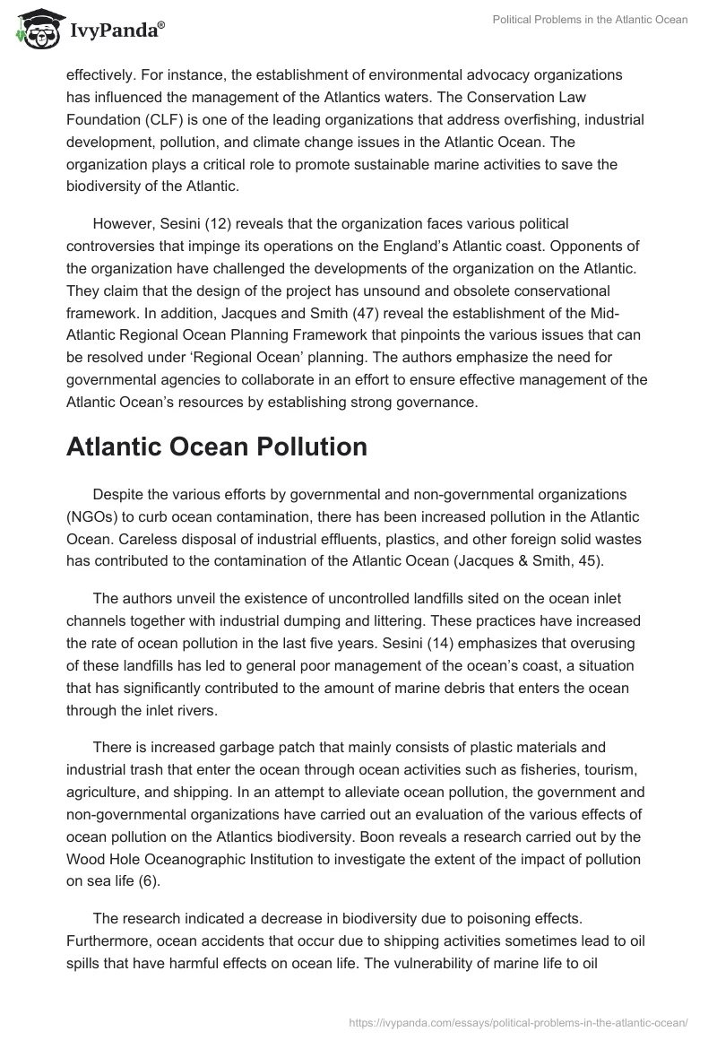 Political Problems in the Atlantic Ocean. Page 2