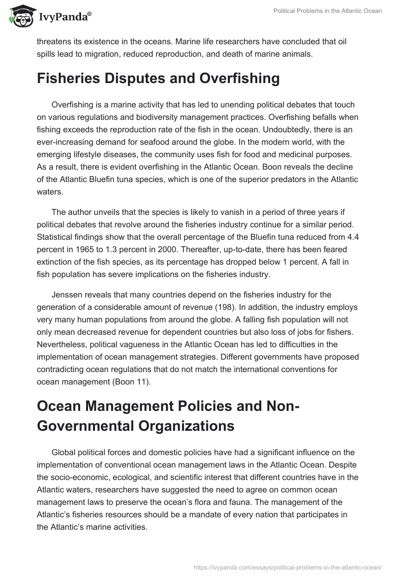 Political Problems in the Atlantic Ocean. Page 3