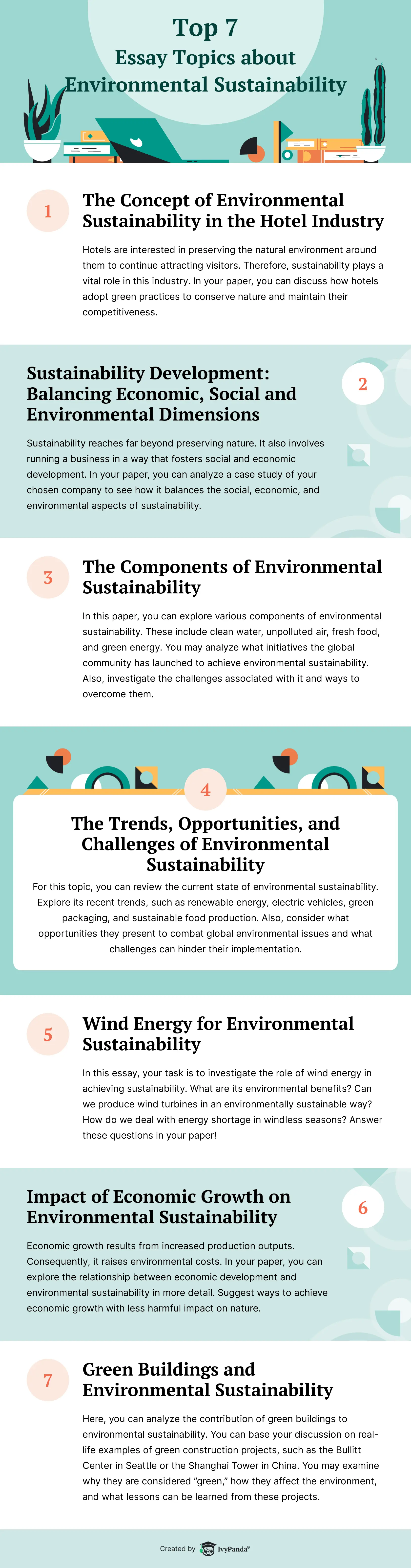 116 Environmental Sustainability Topic Ideas to Write about & Essay ...