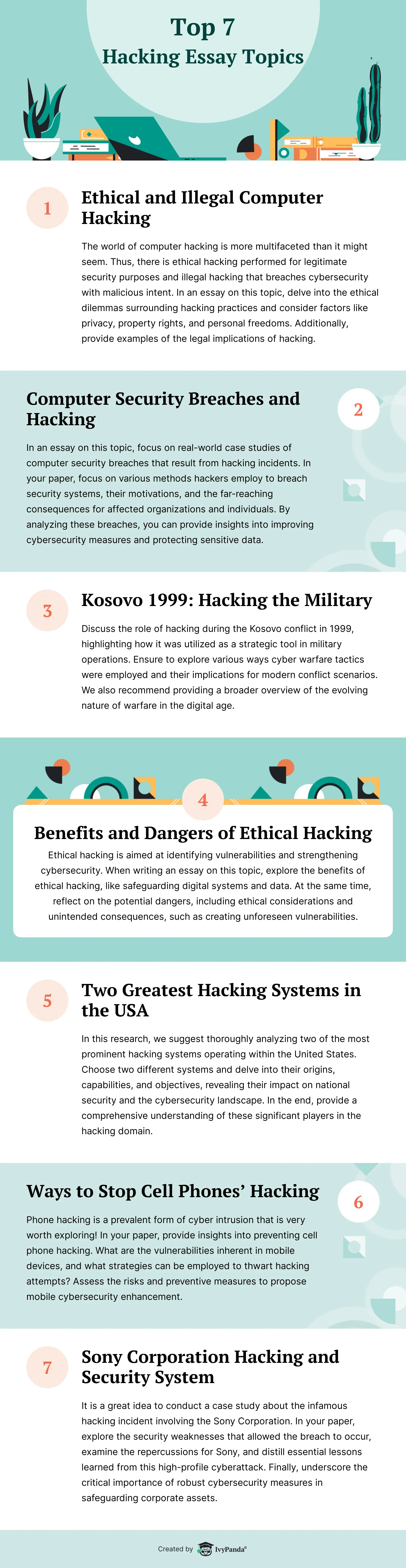 essay topics on hacking