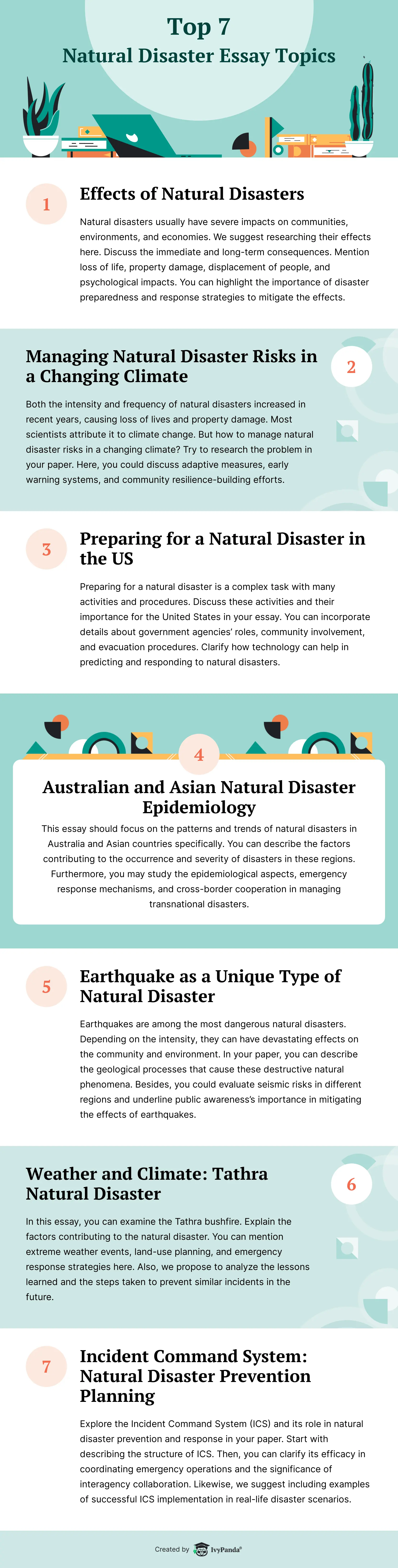 88 Natural Disaster Essay Topics & Samples | IvyPanda®