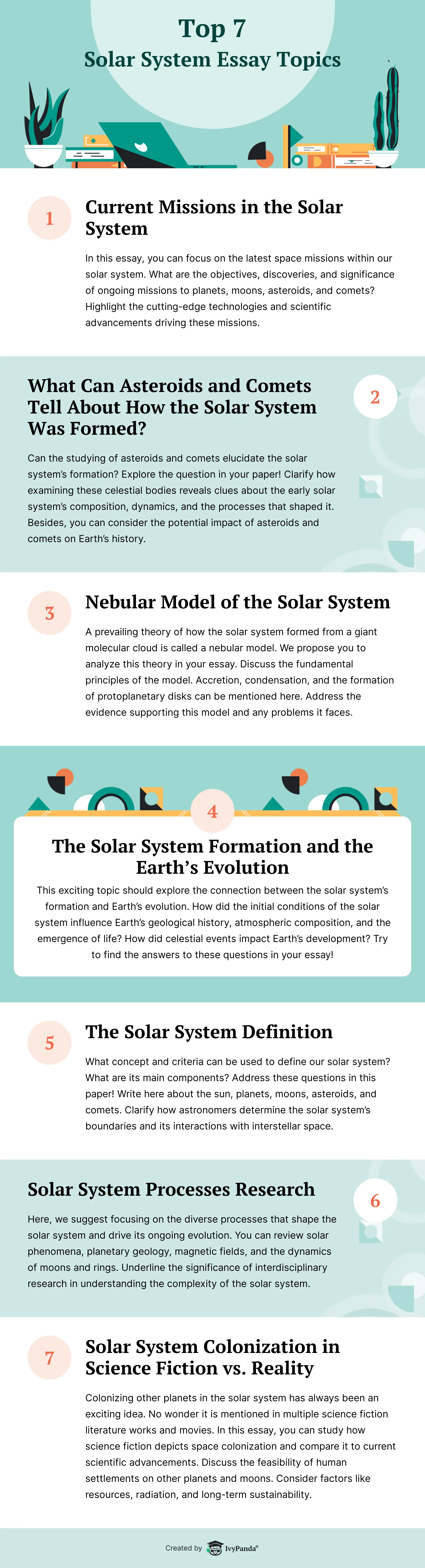 84 Solar System Topic Ideas to Write about & Essay Samples | IvyPanda®