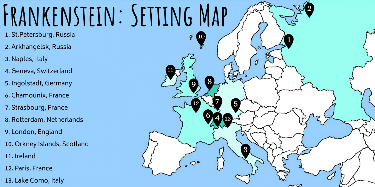 Symbolism in Frankenstein Setting & Literary Analysis Literature