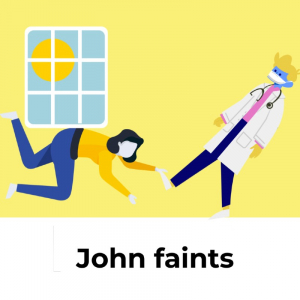 The Yellow Wallpaper: entries 10-11 (John faints)