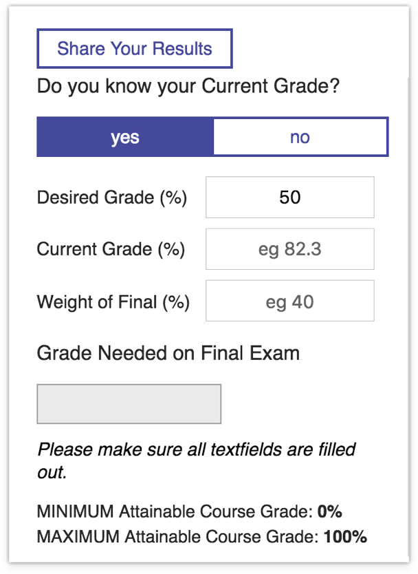 final essay grade calculator