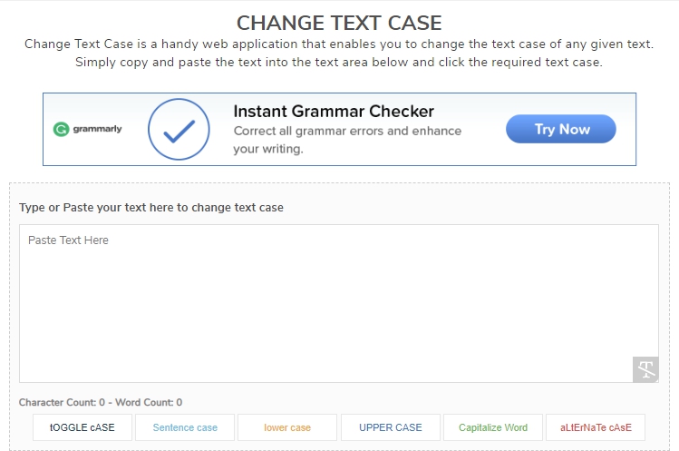 text case converter