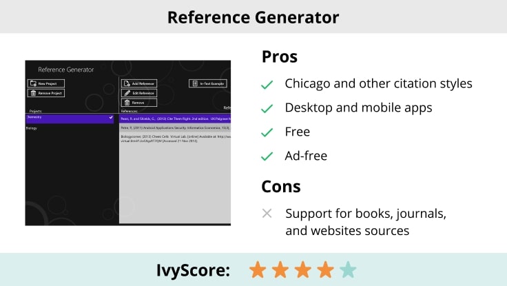 Reference Generator.