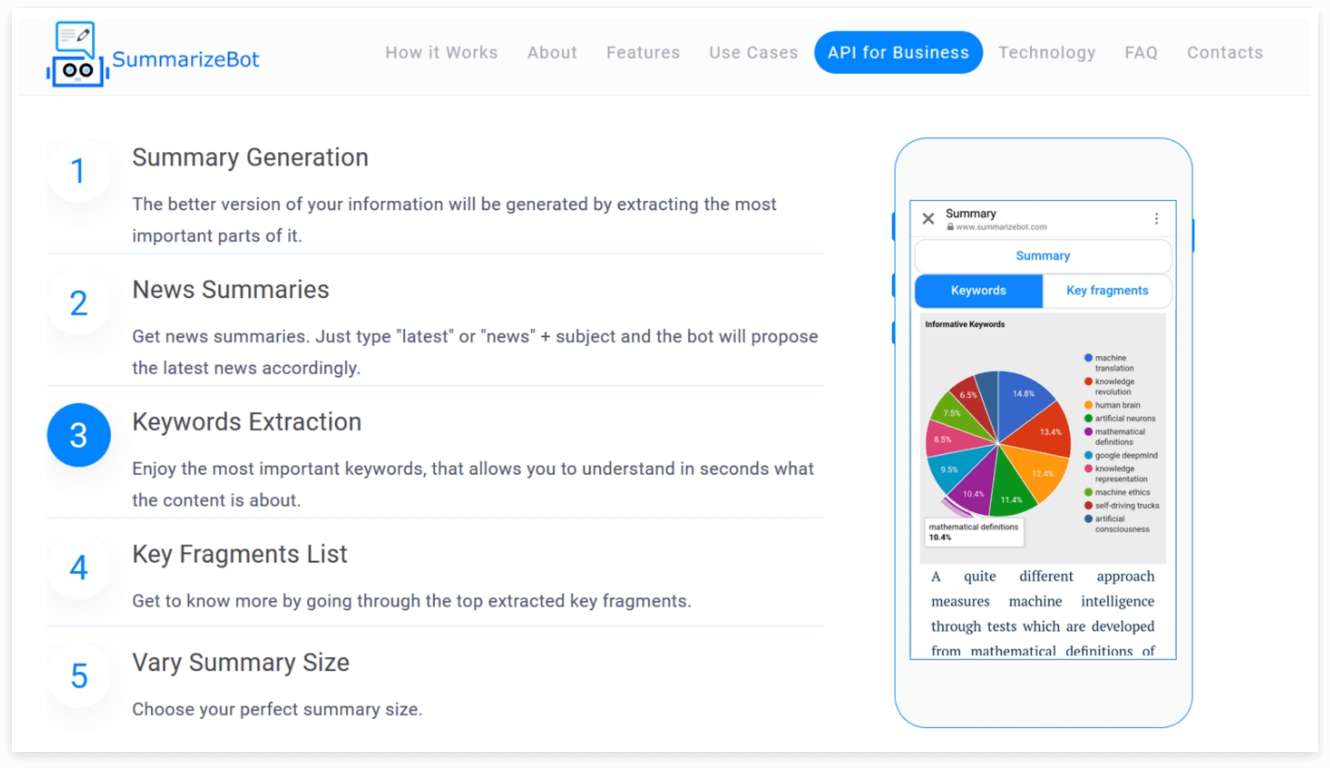 essay summarize tool